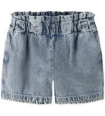 Lil' Atelier Shorts - NbfFunda - Medium Blue Denim