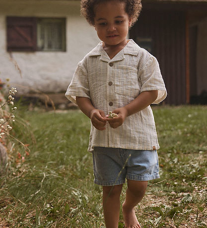 Lil' Atelier Shorts - NbfFunda - Medium Blue Denim