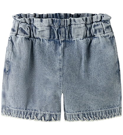 Lil' Atelier Shorts - NbfFunda - Medium Blue Denim