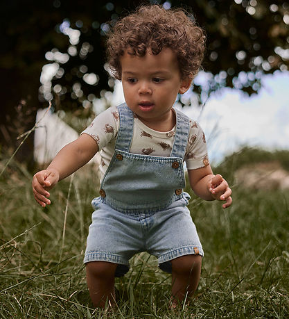 Lil' Atelier Smækbukser - NbmFunda - Medium Blue Denim