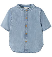 Name It Skjorte - NmmHans - Light Blue Denim