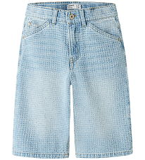 Name It Shorts - NkmBen Skater - Light Blue Denim