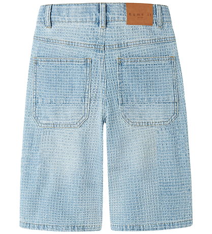 Name It Shorts - NkmBen Skater - Light Blue Denim