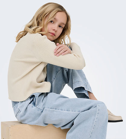 Kids Only Jeans - Wide - KogDeia - Light Blue Denim