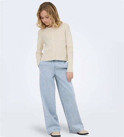 Kids Only Jeans - Wide - KogDeia - Light Blue Denim