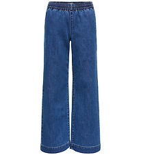 Kids Only Jeans - Wide - KogDeia - Medium Blue Denim
