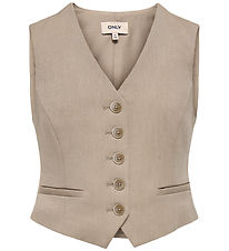 Kids Only Vest - KogHattie-Iris - Taupe Gray/Melange