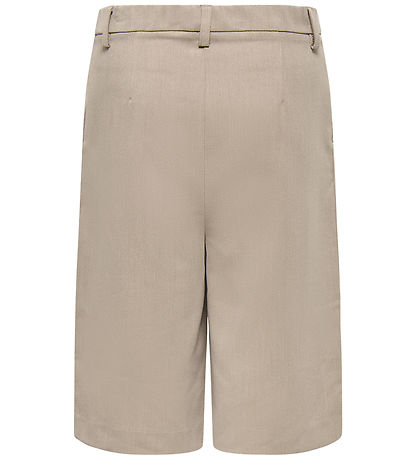 Kids Only Shorts - Wide - KogHattie-Zal - Taupe Gray/Melange