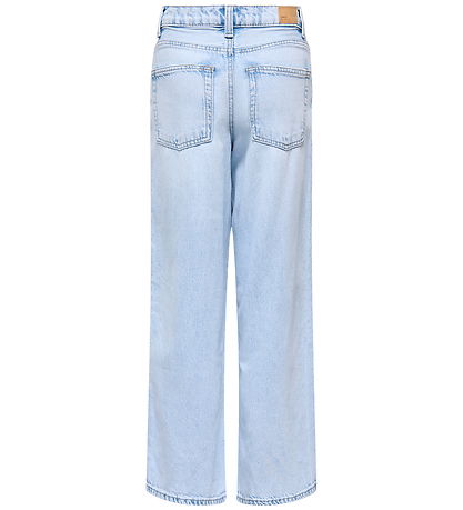 Kids Only Jeans - Wide - KogSilky - Light Blue Denim