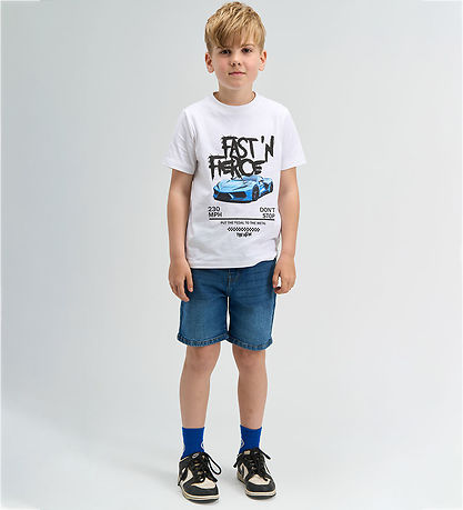 The New Shorts - TnJosh - Medium Blue Denim