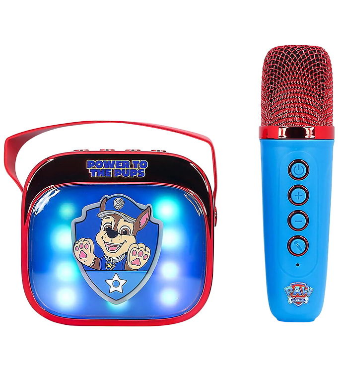 Paw Patrol Højtaler m. Mikrofon - Trådløs - Karaoke