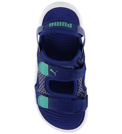 Puma Sandaler - Evolve - Gray Sky/Blå/Vibrant Green