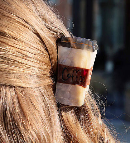 By Stær Hårklemme - To Go Coffee - Beige