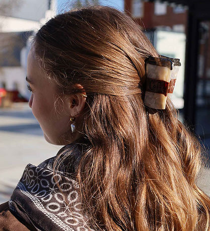 By Stær Hårklemme - To Go Coffee - Beige