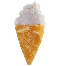 By Stær Hårklemme - Softice - Hvid