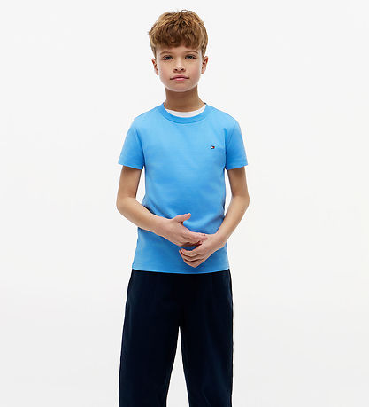 Tommy Hilfiger T-shirt - Essential - Copenhagen Blue