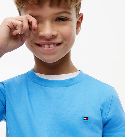 Tommy Hilfiger T-shirt - Essential - Copenhagen Blue