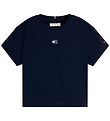 Tommy Hilfiger T-shirt - Cropped - Dark Night Navy