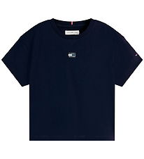 Tommy Hilfiger T-shirt - Flag - Dark Night Navy Blue