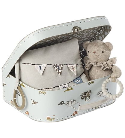 Smallstuff Kuffert - Medium - Køretøjer - Light Blue