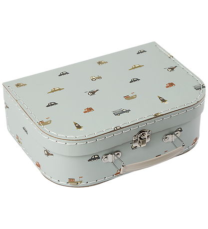 Smallstuff Kuffert - Medium - Køretøjer - Light Blue