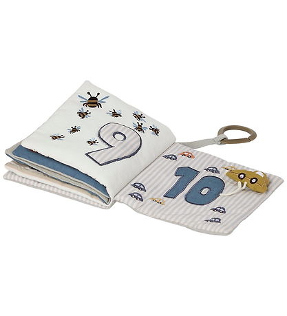 Smallstuff Stofbog - Count To 10 - Blue Mix