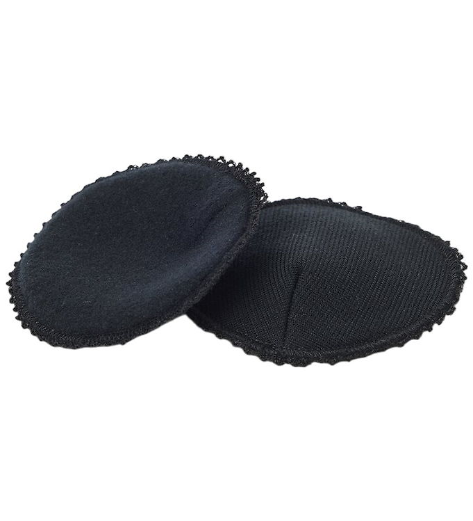 Smallstuff Ammeindlæg - S - 2 Stk. - Merino Uld - Sort