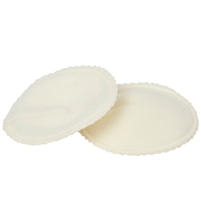 Smallstuff Ammeindlæg - L - 2 Stk. - Merino Uld - Off White