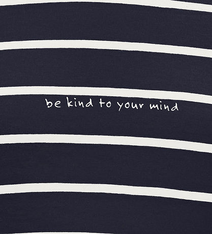 Kids Only T-shirt - KogHelle - Night Sky/Cloud Dancer/Print Kind