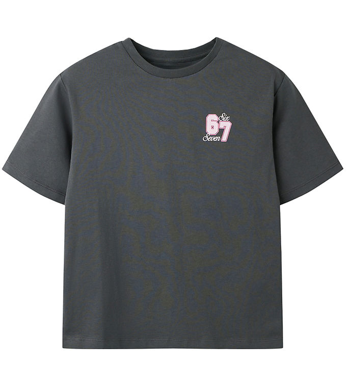 Name It T-shirt - NkfHira - Asphalt