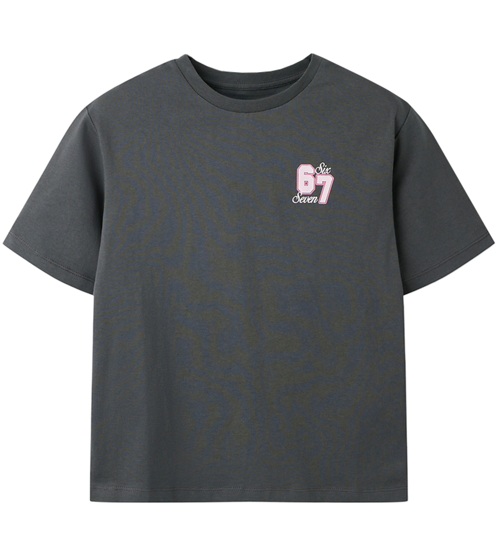 Name It T-Shirt - NkfHira - Asphalt - Name It - 6 Jahre (116) - T-Shirts
