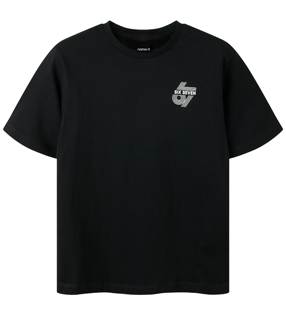 Name It T-Shirt - NkmHridoj - Schwarz - Name It - 11-12 Jahre (146-152) - T-Shirts