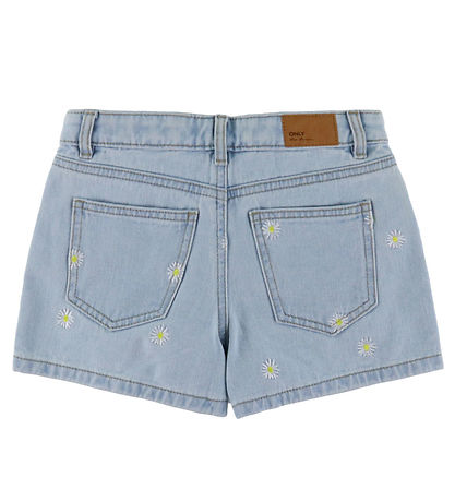 Kids Only Shorts - KogLesly - Light Blue Denim