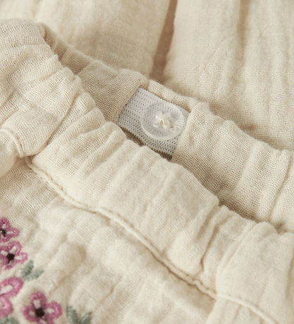 Name It Bukser - Musselin - NbfHimmas - Almond Milk