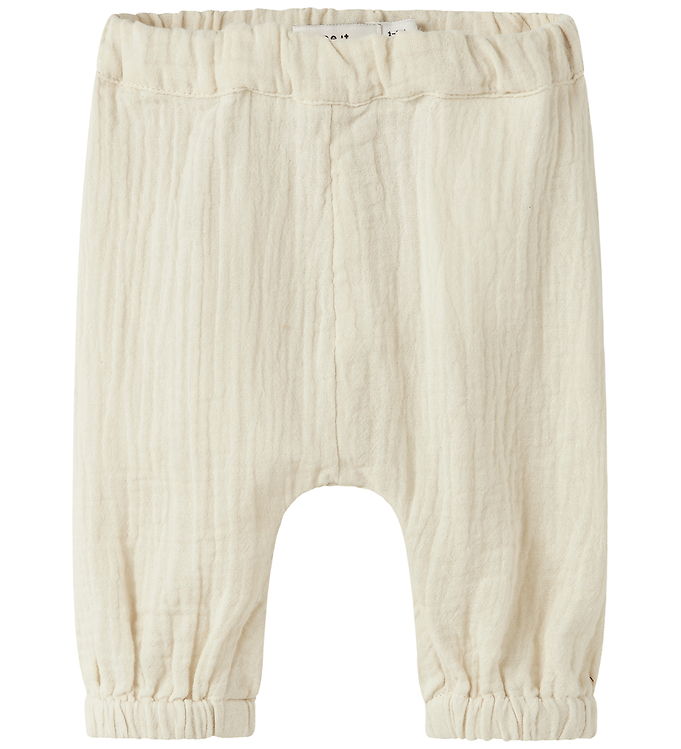 Name It Himmas - Børne Bukser - Beige - 80