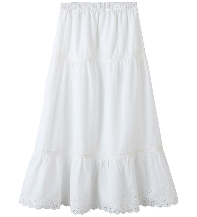 Name It Hermala - Pige Nederdel - Hvid - 128