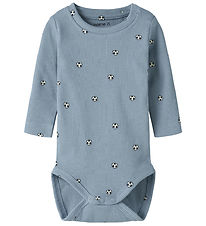Name It Bodysuit l/s - NbmHaball - Ashley Blue