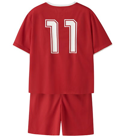 Name It Shortssæt - NknHiteam - True Red