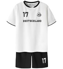 Name It Shortssæt - NknHiteam - Bright White