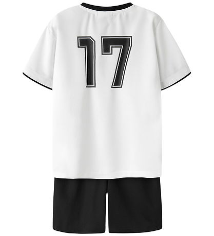 Name It Shortssæt - NknHiteam - Bright White