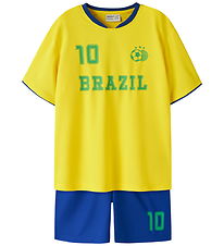 Name It Shortssæt - NknHiteam - Empire Yellow