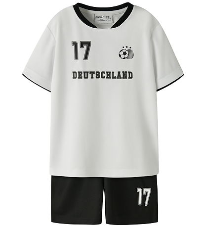 Name It Shortssæt - NmnHiteam - Bright White