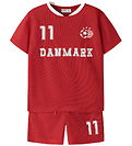 Name It Shortssæt - NmnHiteam - True Red