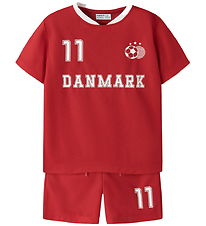 Name It Shortssæt - NmnHiteam - True Red