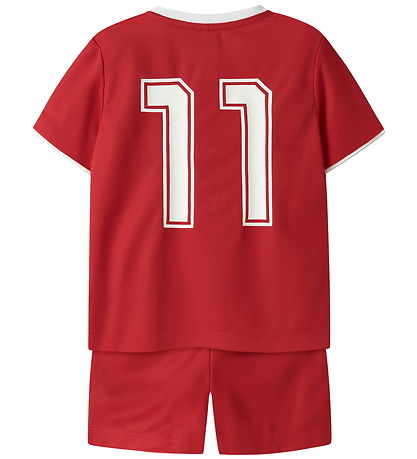 Name It Shortssæt - NmnHiteam - True Red