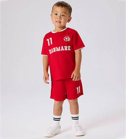 Name It Shortssæt - NmnHiteam - True Red