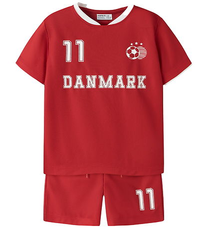 Name It Shortssæt - NmnHiteam - True Red