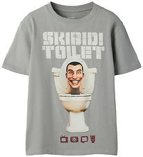 Name It T-shirt - Noos - NkmArvis - Ultimate Grey