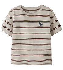 Name It T-shirt - NmmVoby - Chateau Gray/Chestnut