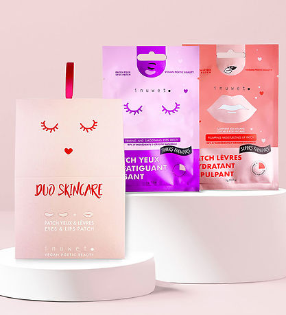 Inuwet Plejeprodukter - Øjenmaske/Læbemaske - Duo Skincare